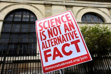 Thousands protest 'alternative facts' at March for Science