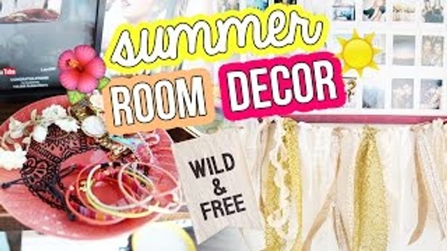 DIY SUMMER ROOM DECOR ✂ Urban Outfitters Inspired | LaurDIY