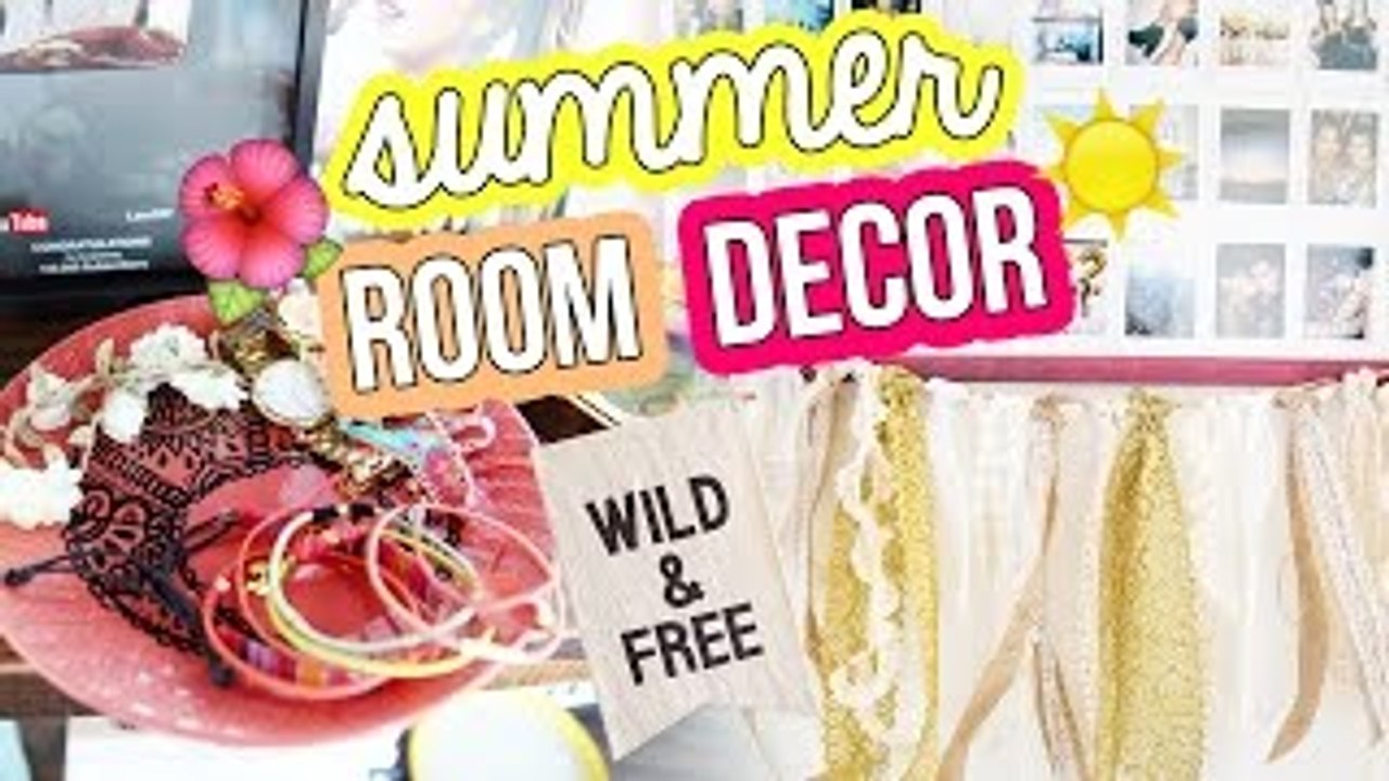 DIY SUMMER ROOM DECOR ✂ Urban Outfitters Inspired | LaurDIY