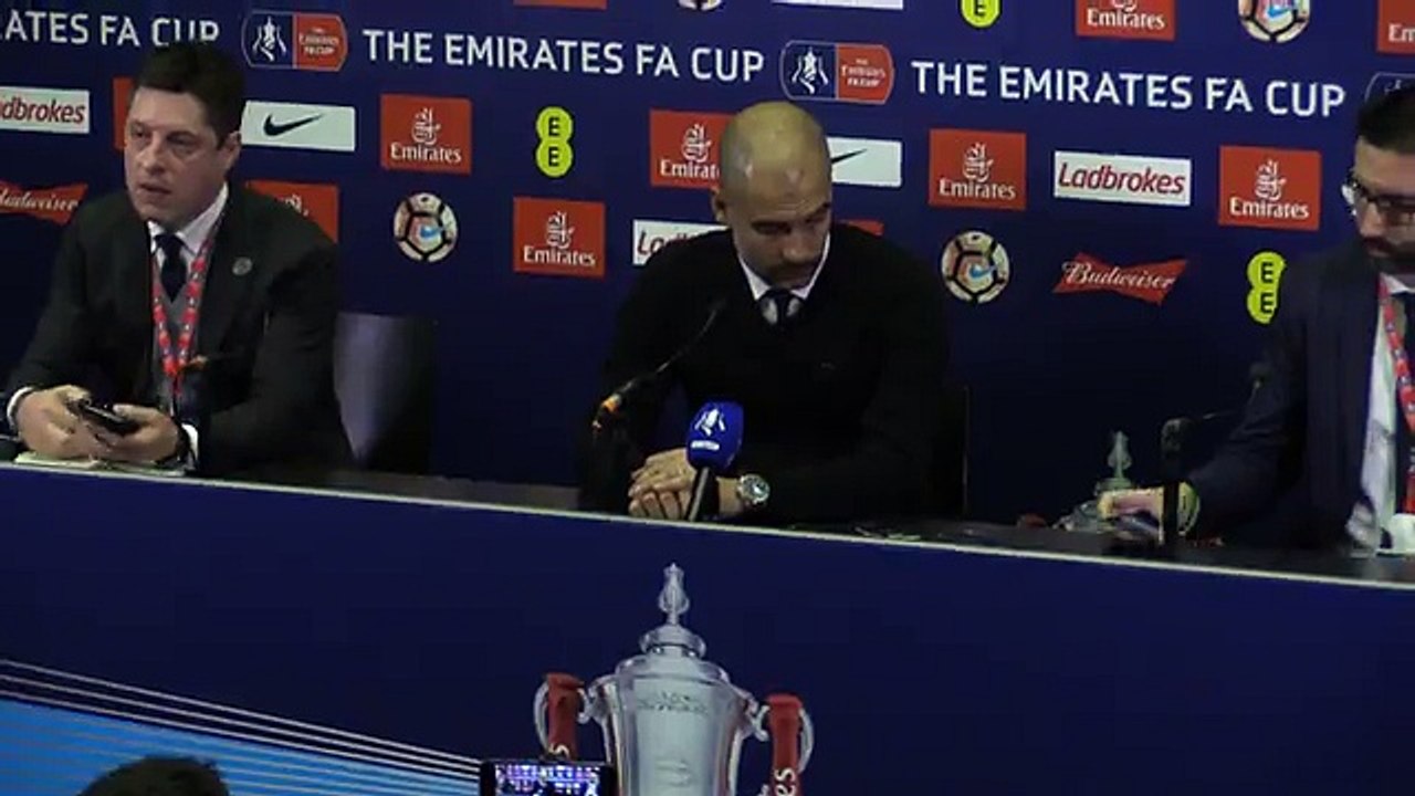 Arsenal 2-1 Manchester city pep Guardiola on loss 2017
