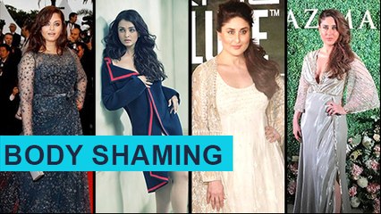 Aishwarya Rai To Kareena Kapoor - Stars BEST ANSWERS To Body Shaming