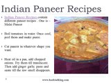 Get Lovely Indian Paneer Recipes by FoodStalking