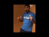 Harbhajan Singh challenges Sachin Tendulkar, Virat Kohli for Champion dance