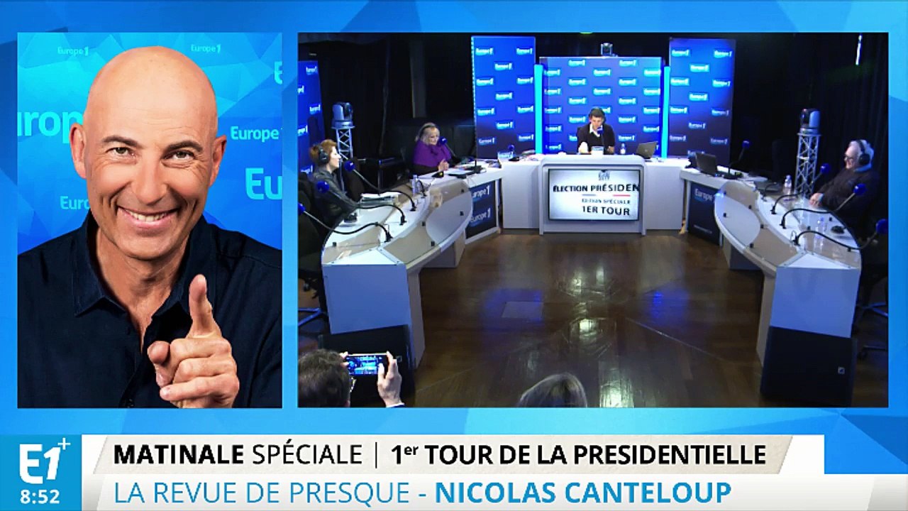Premier tour de la présidentielle : Canteloup s'amuse à décrypter
