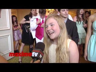 Madeline Lupi Interview Young Artist Awards 2014 Red Carpet