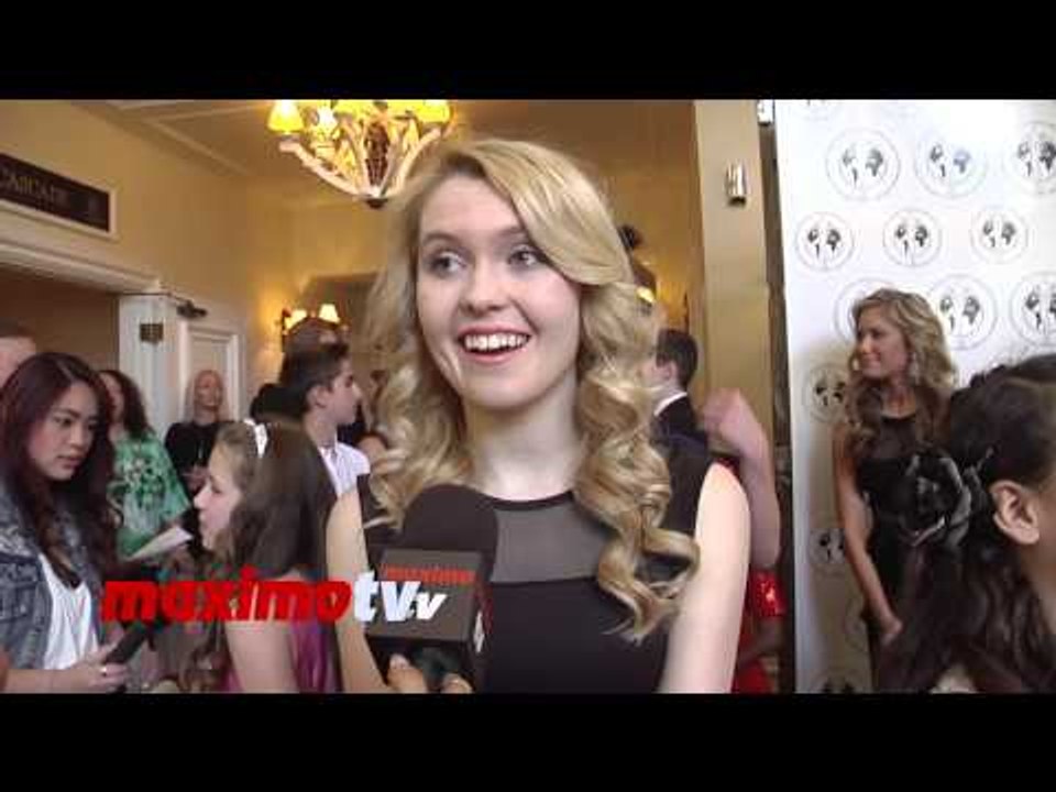 Jennifer Jolliff Interview Young Artist Awards 2014 Red Carpet