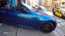 Vinilado Maserati GranCabrio RentLux en Azul Glossy - Car Wrapping by Pronto Rotulo