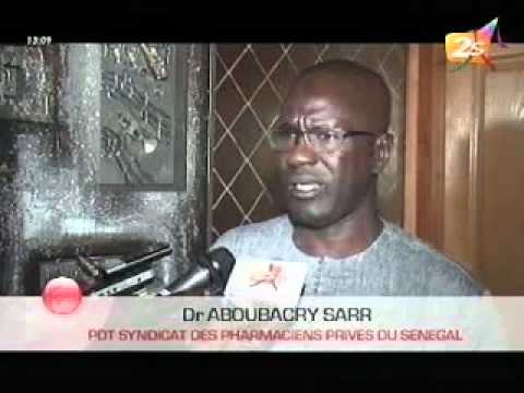 Conférence de Presse des Pharmaciens Privés du Sénégal - Xibaar Yi - 29 Juin 2012