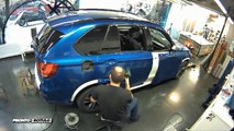 Vinilado integral BMW X5 en Azul Glossy - Parte 2 - Car Wrapping by Pronto Rotulo