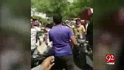 Indian Air Force officer assaulted in public