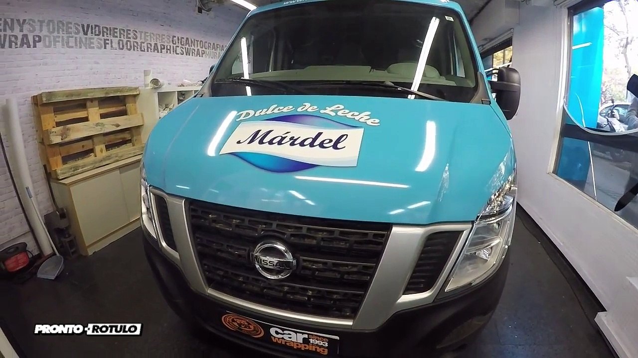 Te gusta el Dulce de Leche Vinilado furgos Mardel Car Wrapping by Pronto Rotulo