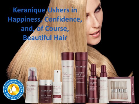 Keranique Reviews : Keranique Ushers in Happiness, Confidence, and, of Course, Beautiful Hair