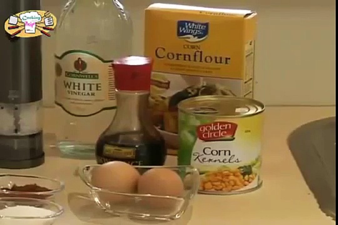 Chinese food recipe Chicken Corn Soup at Home - HEALTHYFOOD