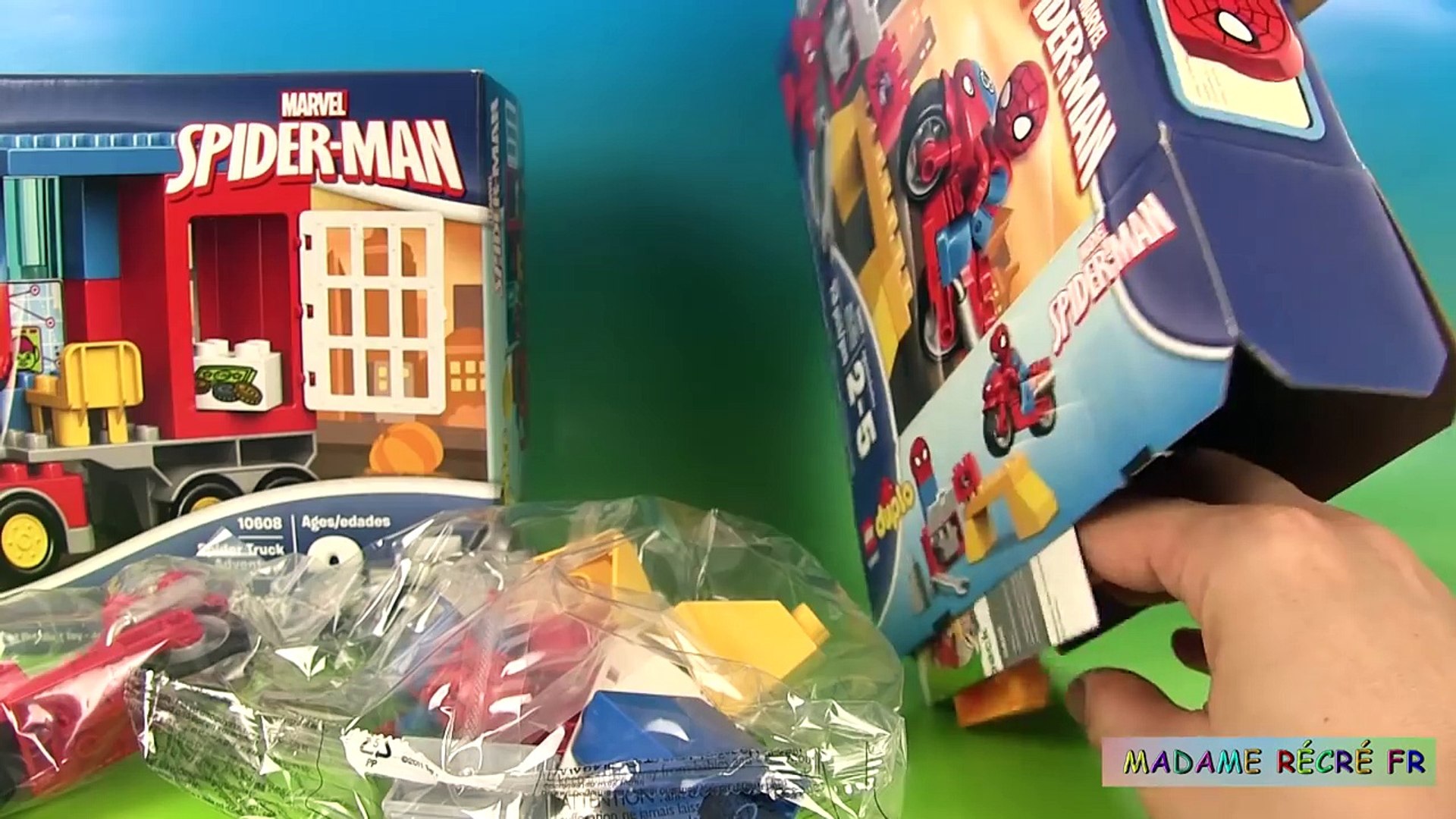 Lego Duplo Spider-man Aventure en Camion-Araignée Atelier Moto-Araignée -  video Dailymotion