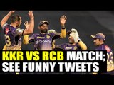 IPL 10 : KKR vs RCB T20 match; Twitter reacts | Oneindia News