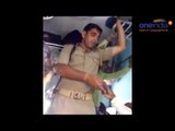 Policeman asking for money from passengers in train; Watch Video | Oneindia News