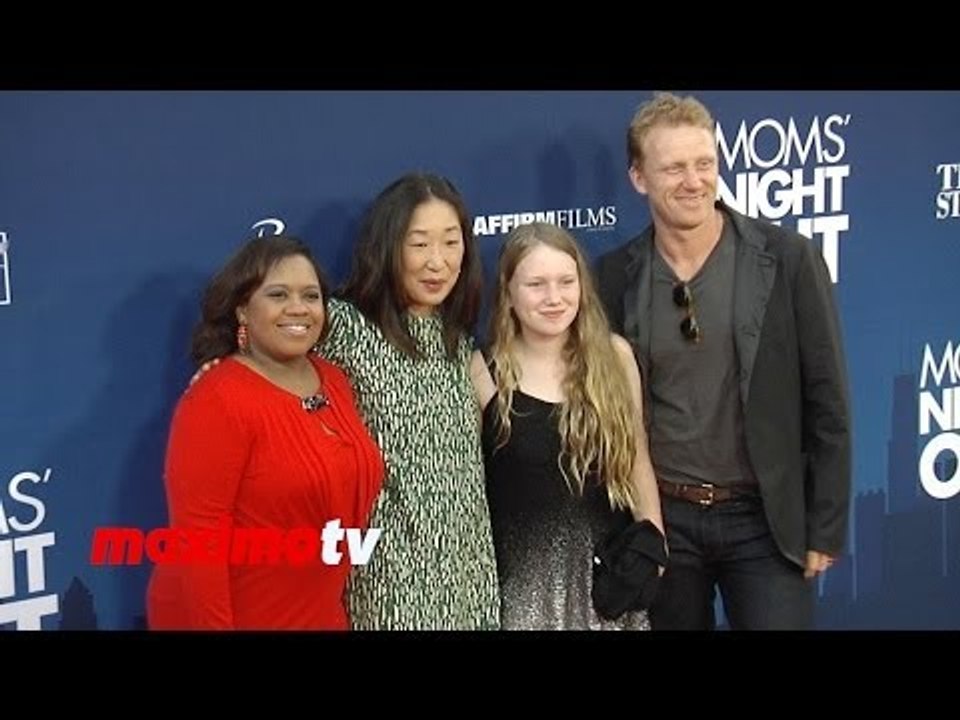 Sandra Oh, Chandra Wilson, Kevin McKidd "Moms' Night Out" Premiere