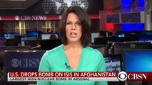 U.S. drops massive bomb on ISIS in Afghanistan