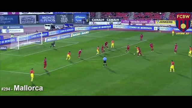 Lionel Messi - All 500 Goals with FC Barcelona - 2004 - 2017