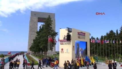 Çanakkale Kara Savaşları 102. Yıldönümü Törenleri