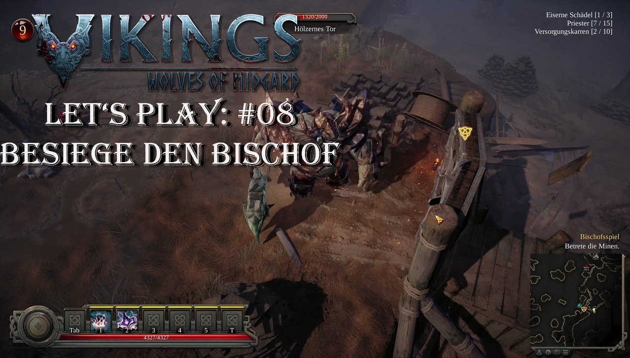 Vikings: Wolves of Midgard - Let's Play: #08 - Besiege den Bischof [GERMAN|HC|GAMEPLAY|PC|HD]