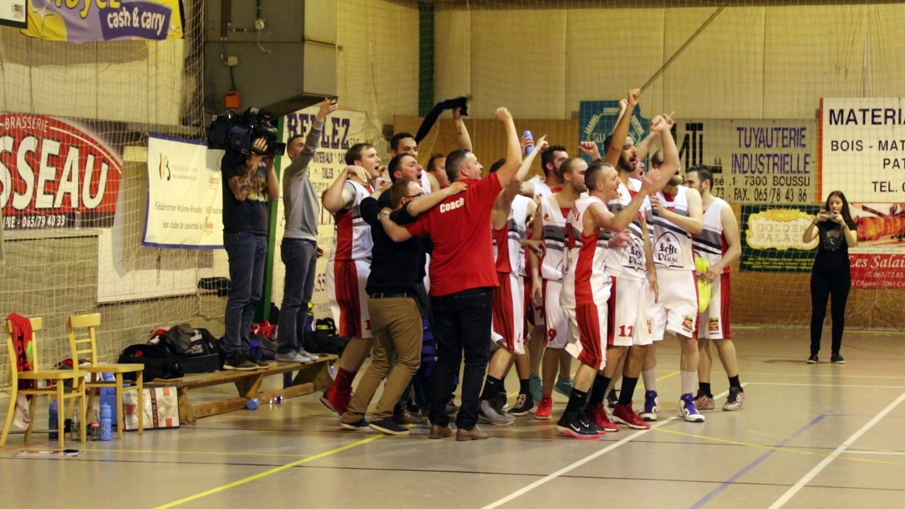 basket new BC Boussu champion de provinciale 2 après avoir battu Kain B