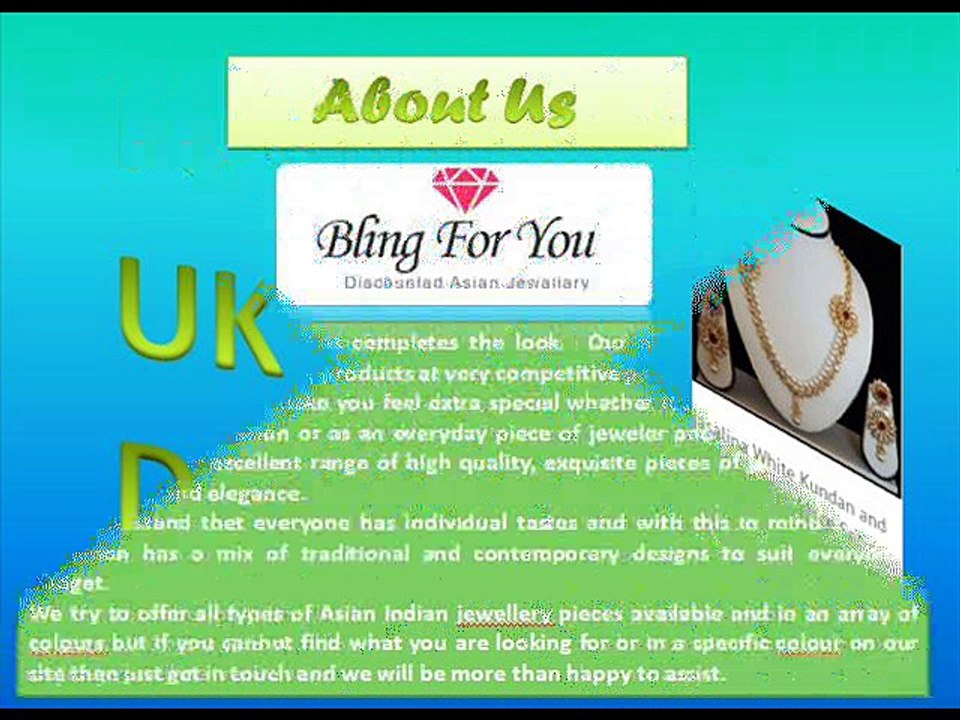 Asian Bridal Jewellery  Blingforyou.co.uk