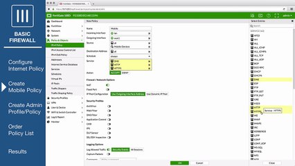 Basic Firewall Policies_FortiOS 5.4.0
