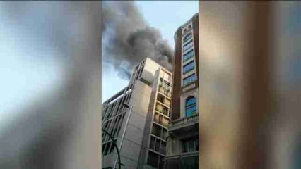 Controlan el incendio de la Gran Vía madrileña