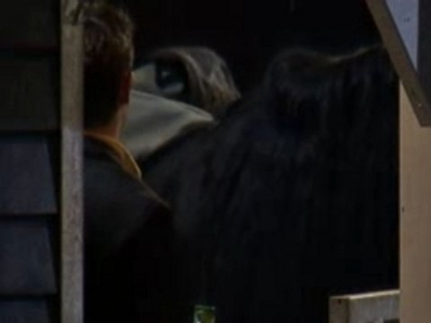 Huub en Lieke bij de paardenbak