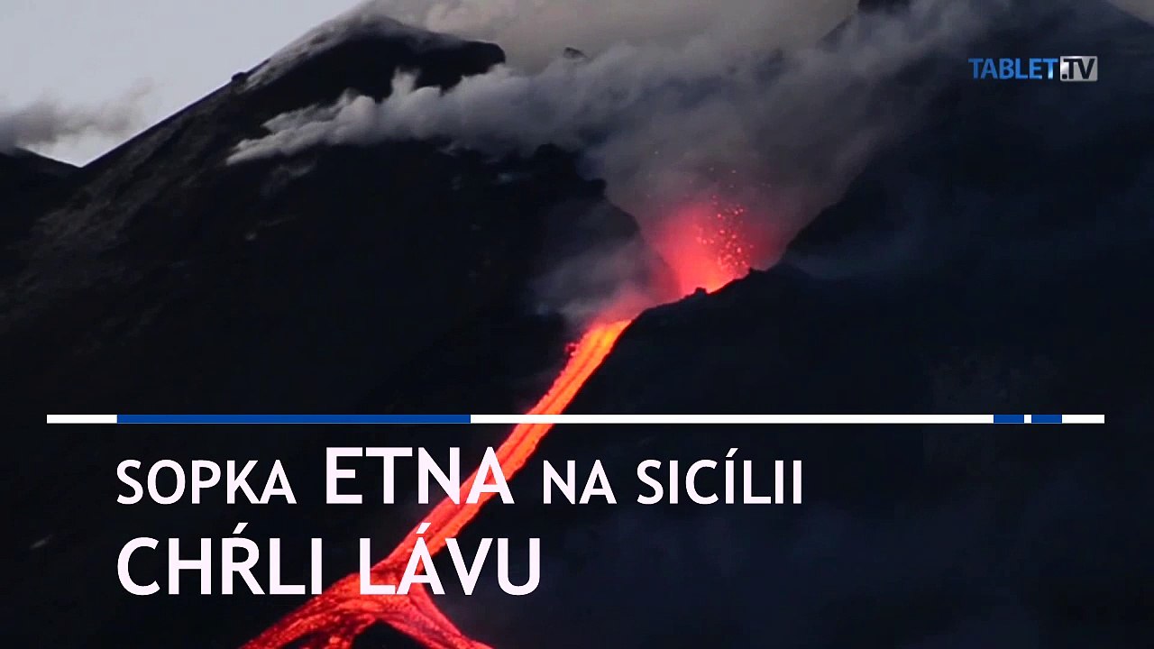 Etna opäť chŕli lávu