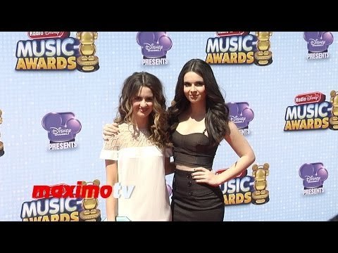 Laura Marano & Vanessa Marano Radio Disney Music Awards 2014 Red Carpet #RDMA