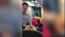 Empleado de American Airlines desafía a pasajero a pegarle