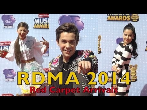 Zendaya, R5, Fifth Harmony, Austin Mahone, Becky G, Emblem3 // RDMA 2014 ARRIVALS