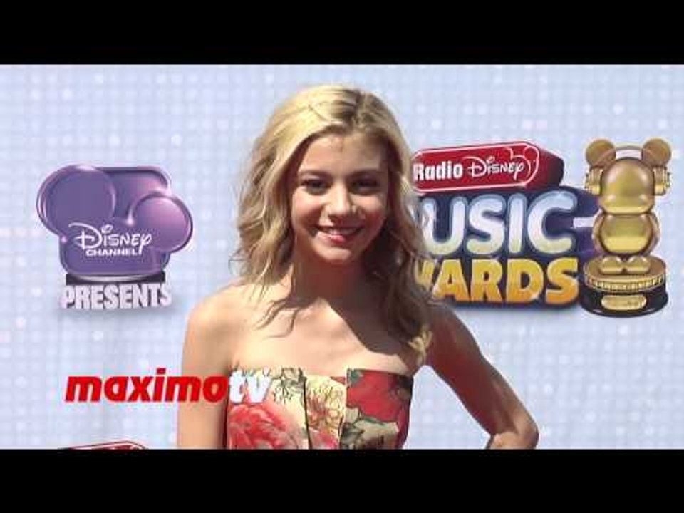 G. Hannelius Radio Disney Music Awards 2014 Red Carpet #RDMA