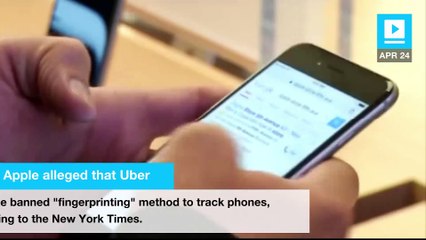 Uber denies Apple's claim that app tracked users after being deleted