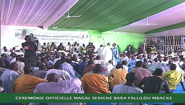 REPLAY - Ceremonie officielle magal SERIGNE BARA FALILOU MBACKE - 24 Avril 2017