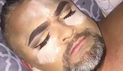 Daughter Gives Dad Killer Makeover, Teaches Him Not to Unexpectedly Fall Asleep