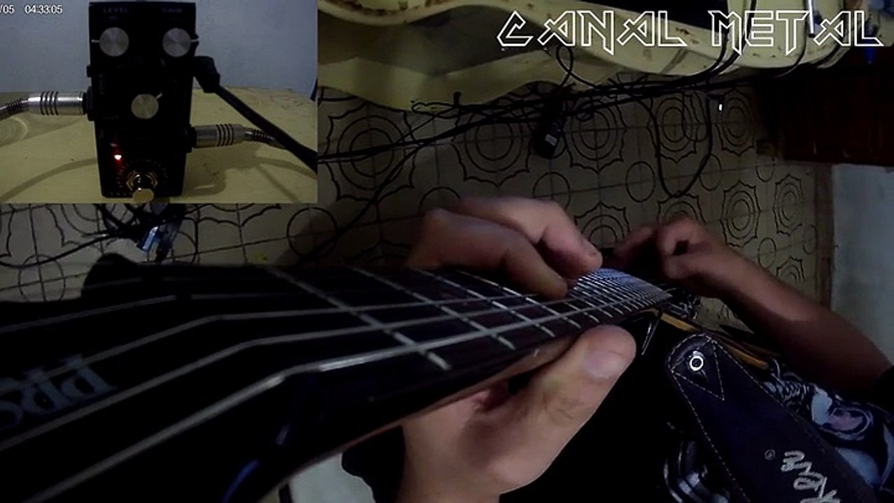 PEDAL PDRIVE MINI REVIEW AMT ELETRONICS PEAVEY 6505-5150