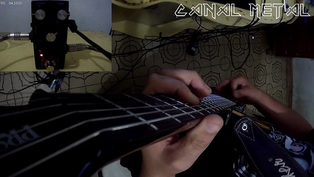 PEDAL PDRIVE MINI REVIEW AMT ELETRONICS PEAVEY 6505-5150