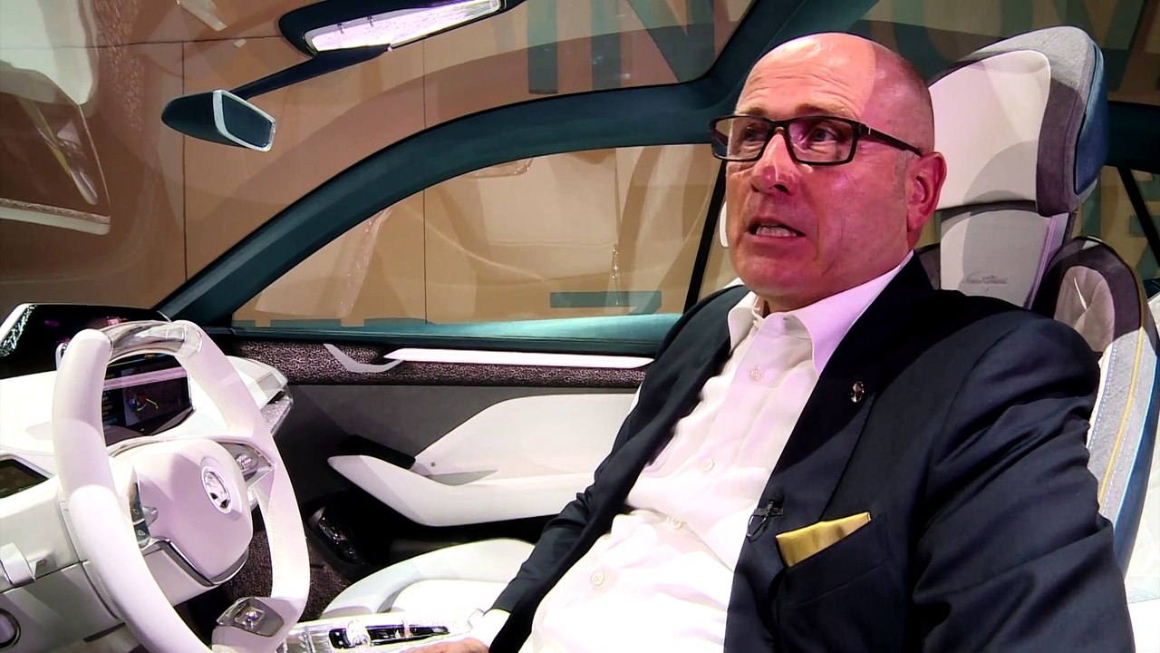 Shanghai 2017 Skoda Vision E Weltpremiere in China