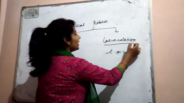free educational video about Optical rotation - dextro and laevorotation by Dr. Neha Saraswat