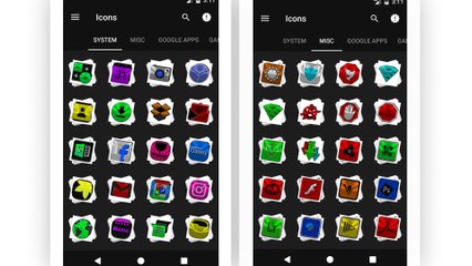 Stacks Icon Pack for Android Phones and Tablets FREE