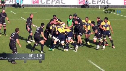 Provence Rugby / Nevers (1/2 finale) - le 1'