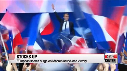 Euro hits 5-month high on French election results