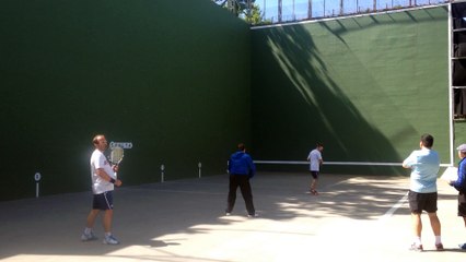 Frontenis 2ªA Conce vs Rivas último tanto emocionante 3ª partida set 1