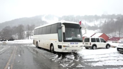 Ilk Defa "Kar" Görmenin Mutluluğunu Yaşadılar