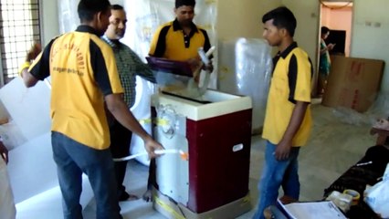 Agarwal Packers and Movers Washing Machine Packing Process