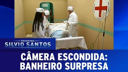 Câmera Escondida: Banheiro surpresa
