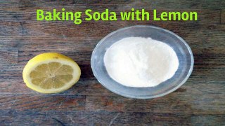 baking soda and lemon for skin whitening